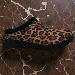 Ryka Women's Leopard Print Mules Size 6.5